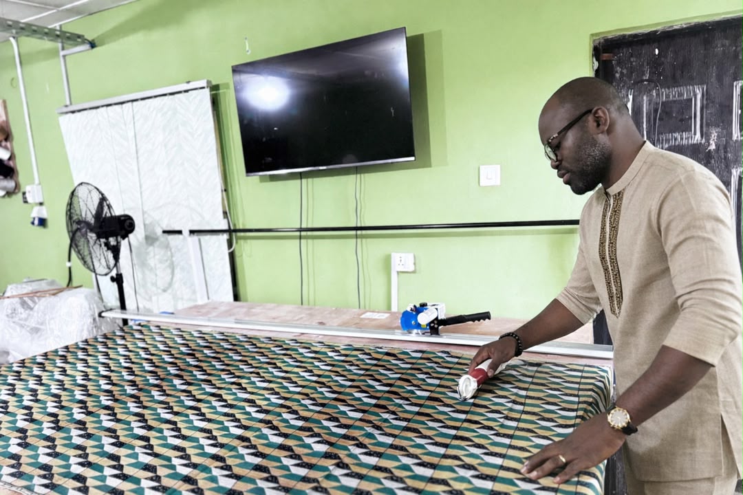Precision Fabric cutting at T&T Labels